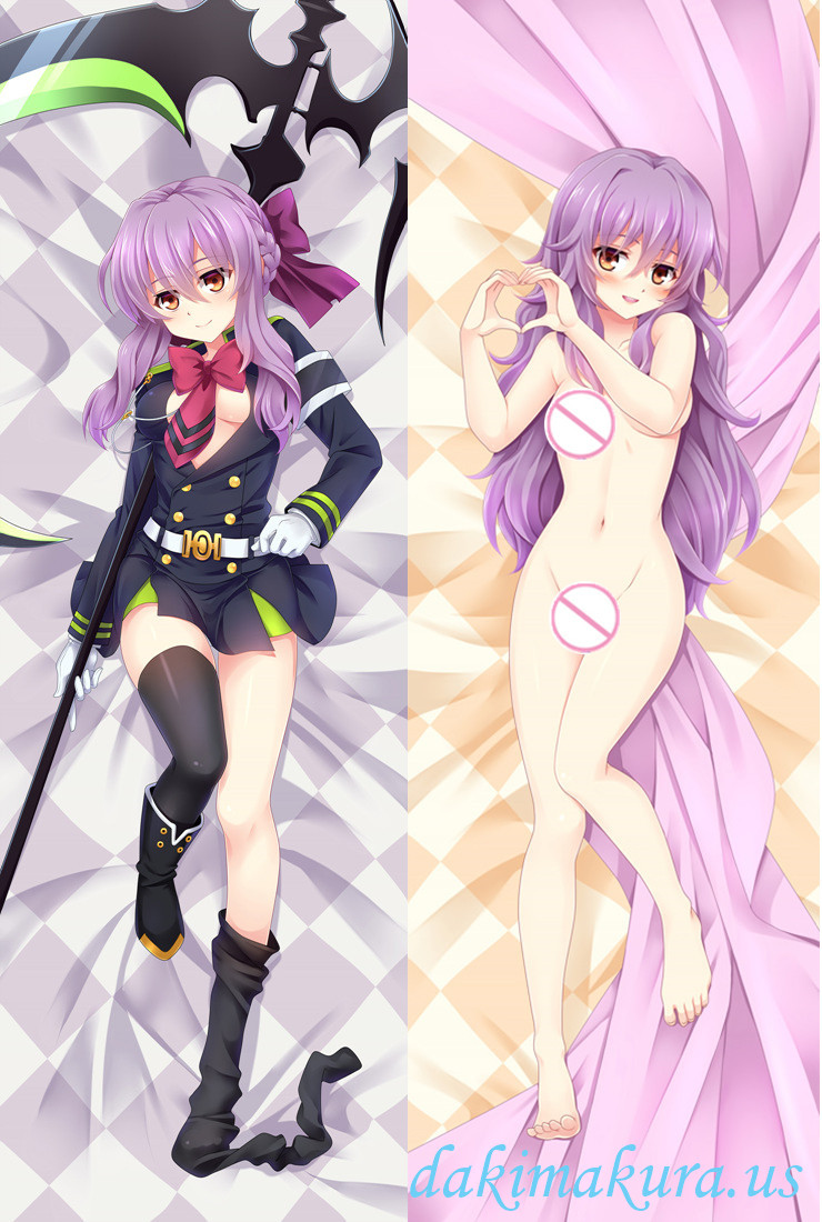 Shinoa Hiragi - Owari no Seraph Anime Dakimakura Japanese Love Body Pillow Cover